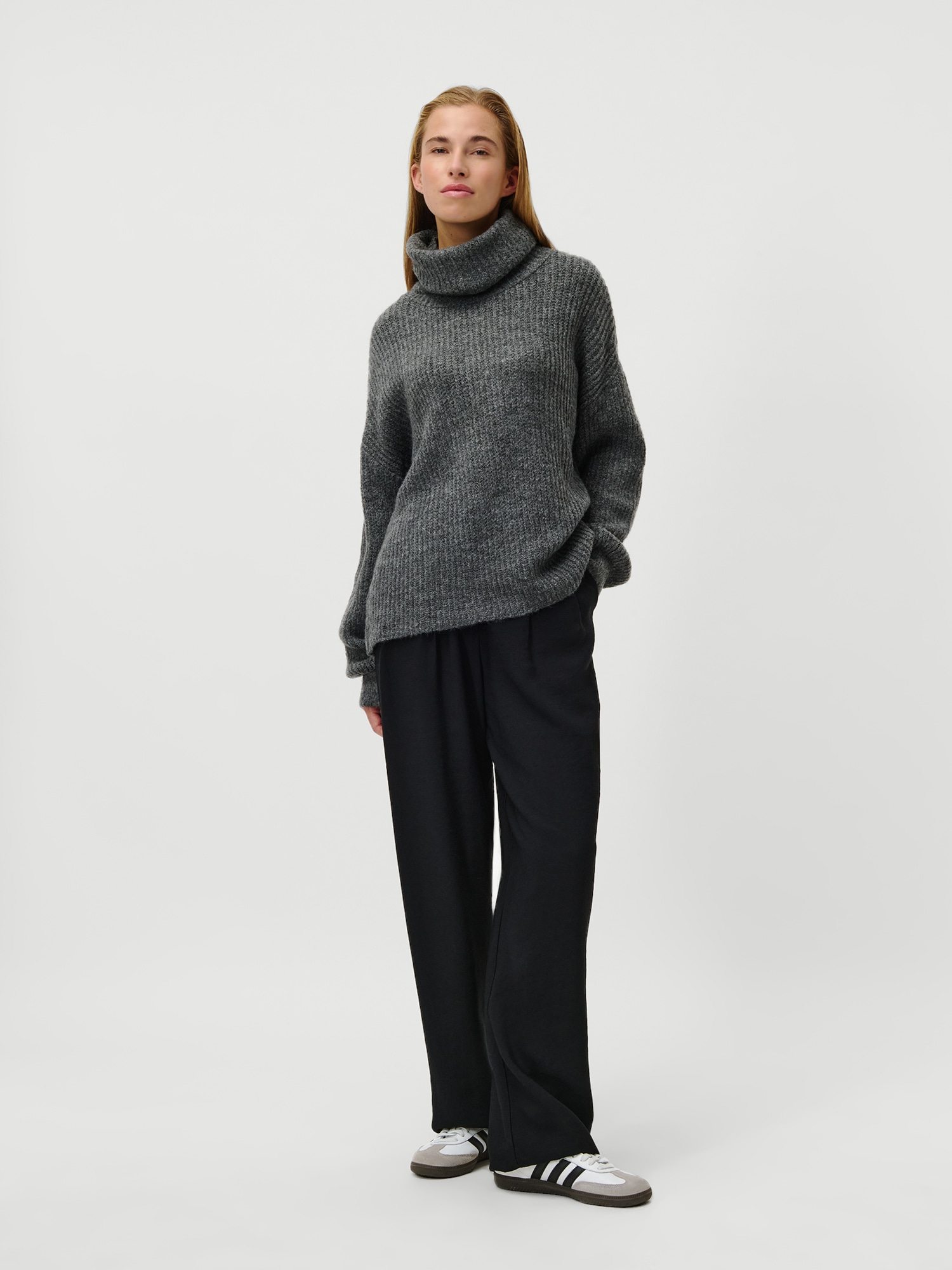 LeGer Strickpullover »Jarine, LeGer by Lena Gercke« Loose fit mit Rundhalsausschnitt
