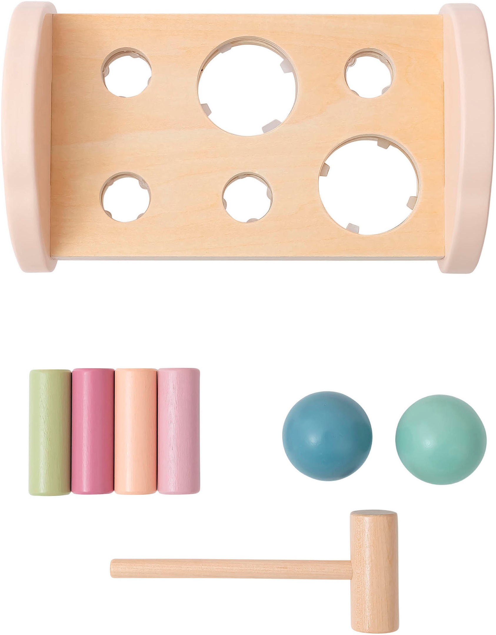 Sterntaler® Klopfbank »Hund Lucky« FSC® - schützt Wald