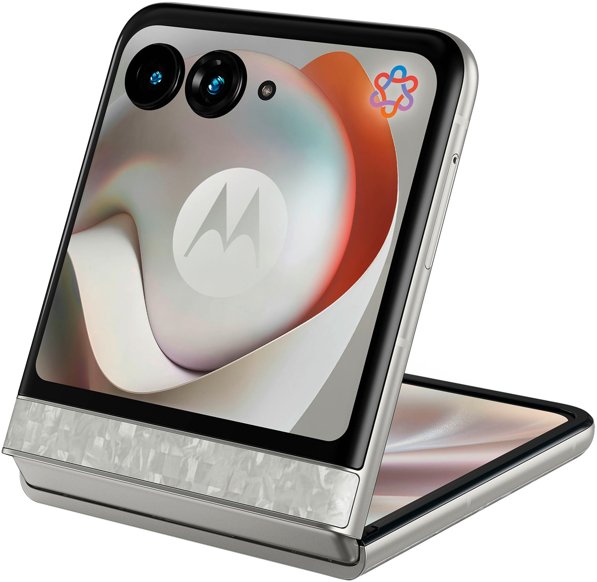 Motorola Smartphone »razr 70« PANTONE® Bright White