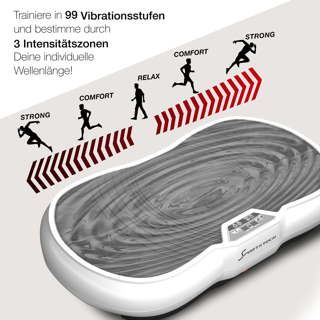 Sportstech Vibrationsplatte »VP200«, 500 W, max. 500 W