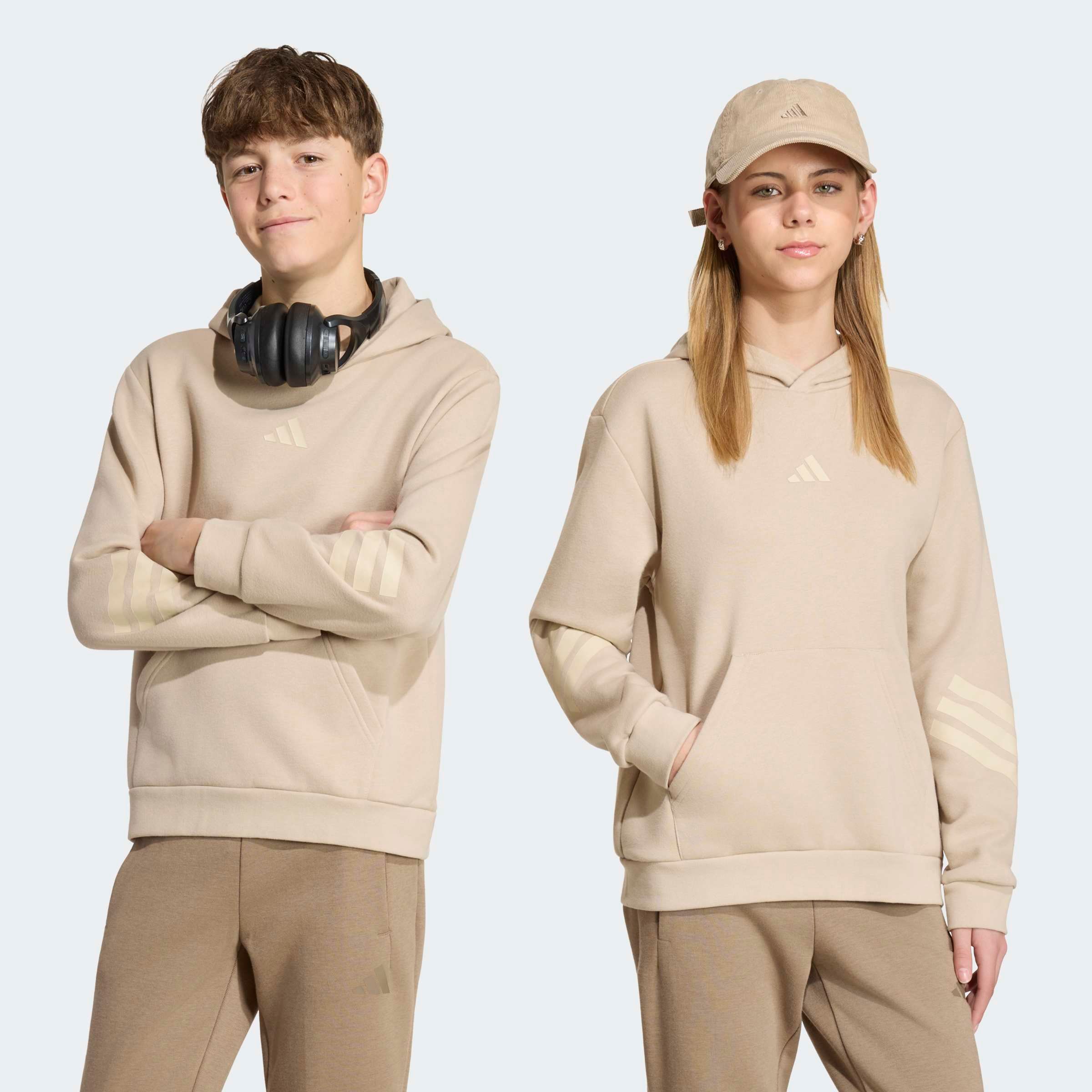 adidas Sportswear Kapuzensweatshirt »FUTURE ICONS 3-STREIFEN OVERSIZED HOODIE«
