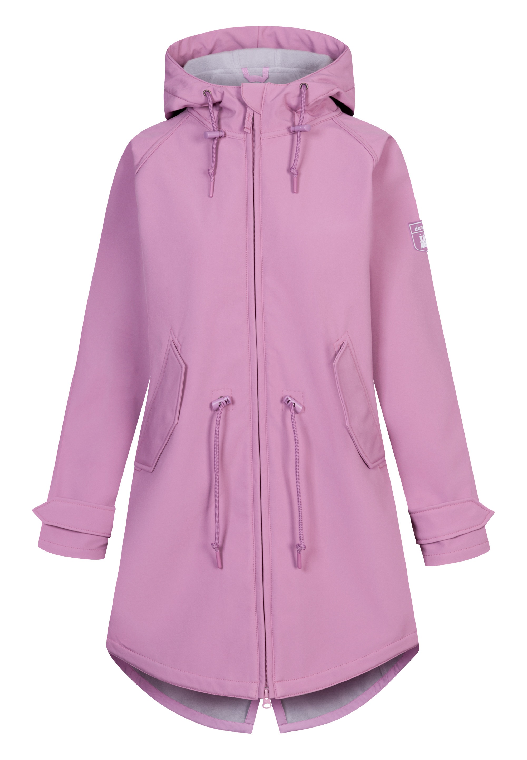 Derbe Softshelljacke »Island Friese«, wasserabweisend, winddicht, Kapuze