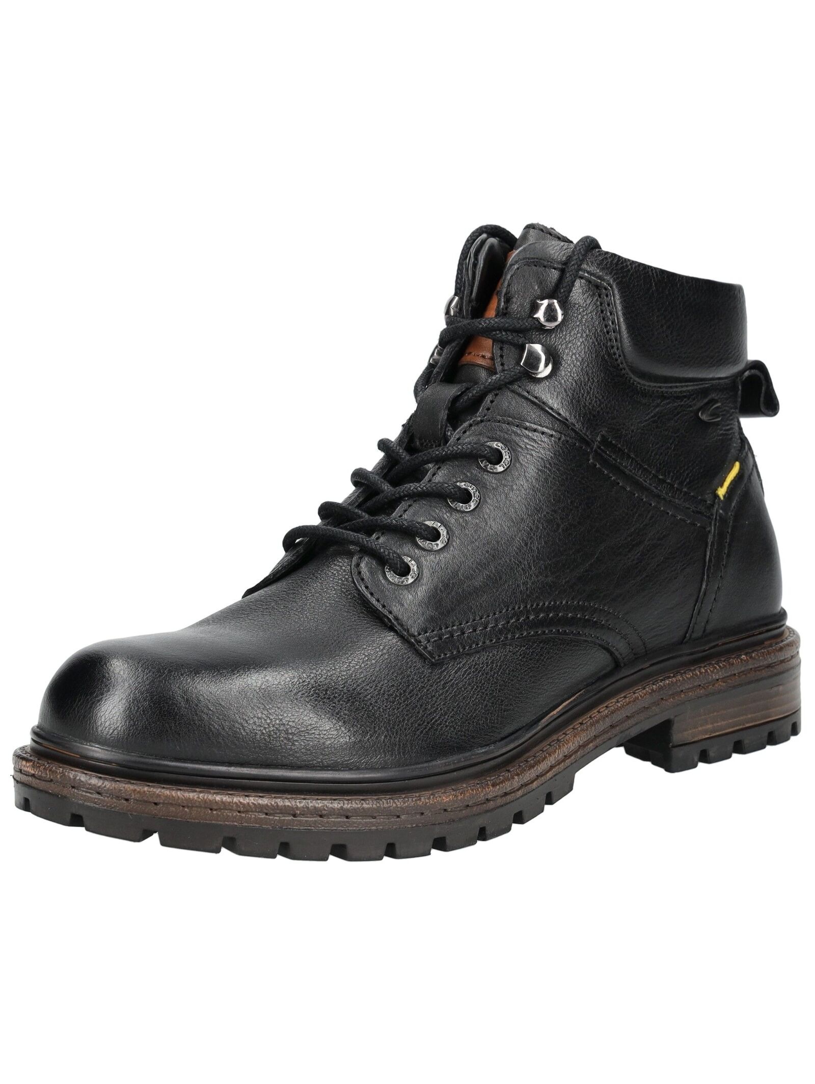 camel active Schnürstiefelette "camel active Stiefelette Leder/Textil" günstig online kaufen