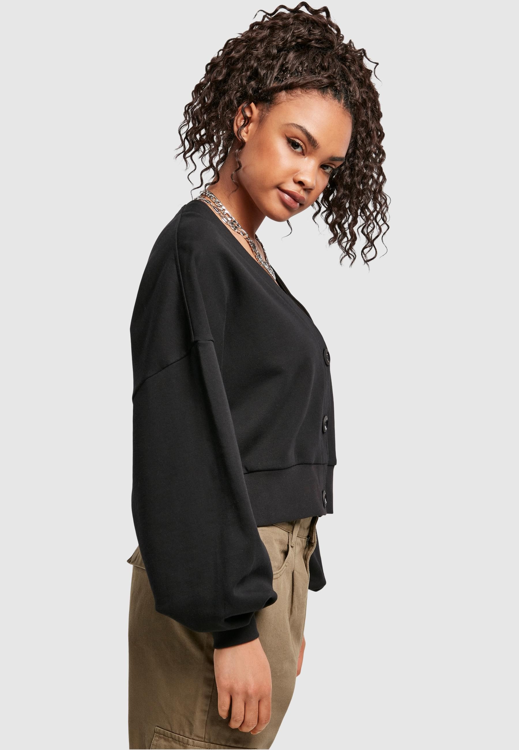 URBAN CLASSICS Sweatjacke »Urban Classics Damen«