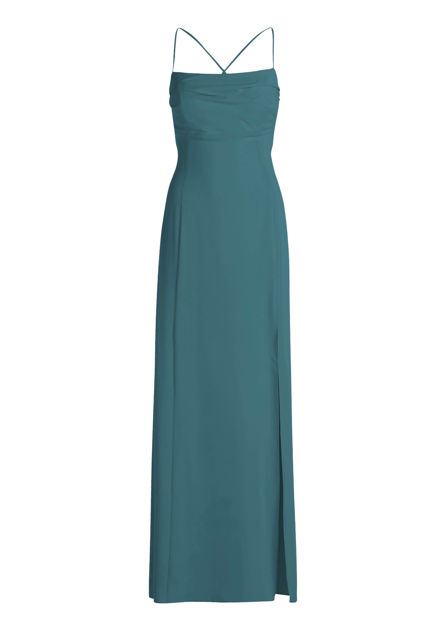 Vera Mont Abendkleid »Vera Mont Abendkleid mit Wasserfallausschnitt«, Schlitz