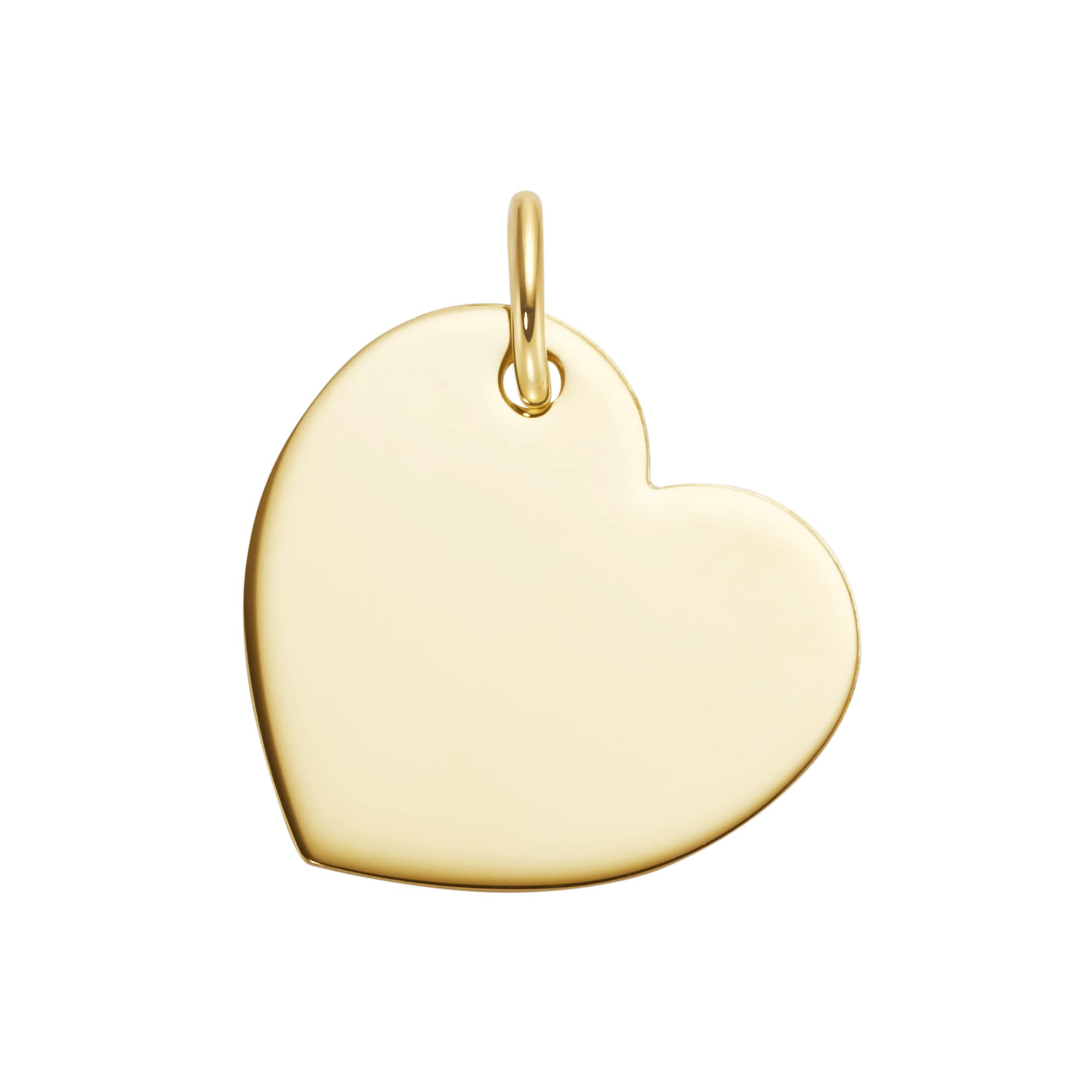 | BAUR gravieren, 375« Luigi »Herz-Platte zum Merano Gold für bestellen Kettenanhänger