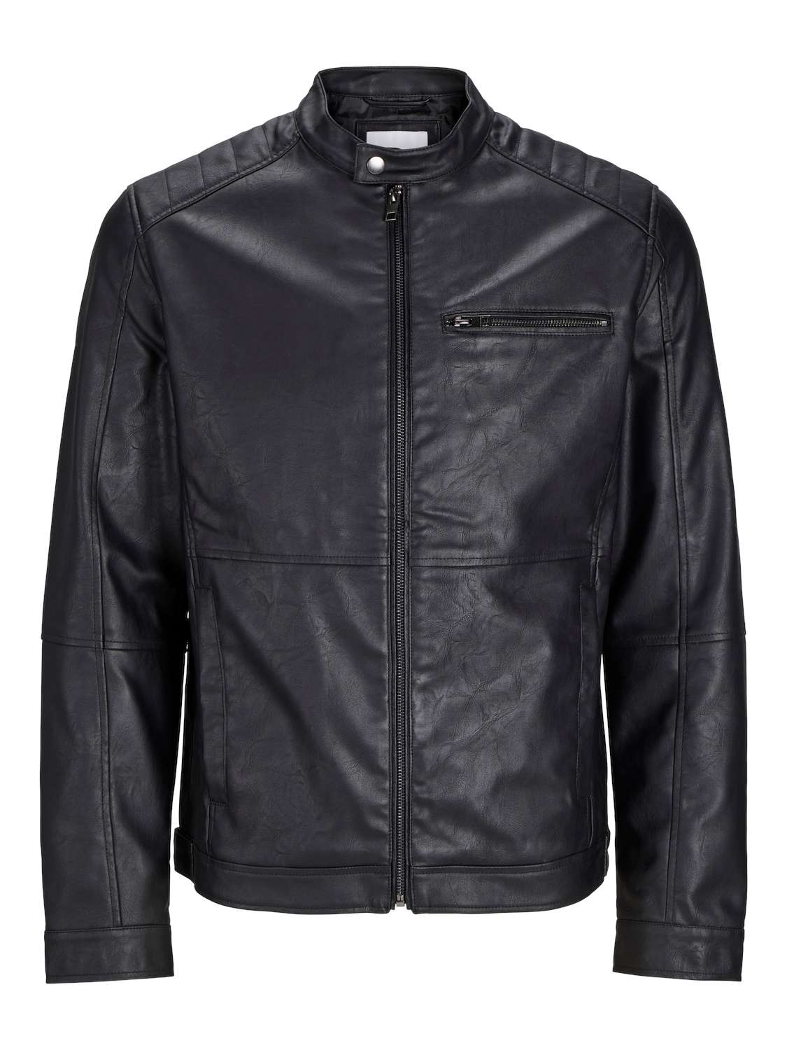 Jack & Jones Lederimitatjacke »JJEDYLAN PU BIKER JACKET NOOS«