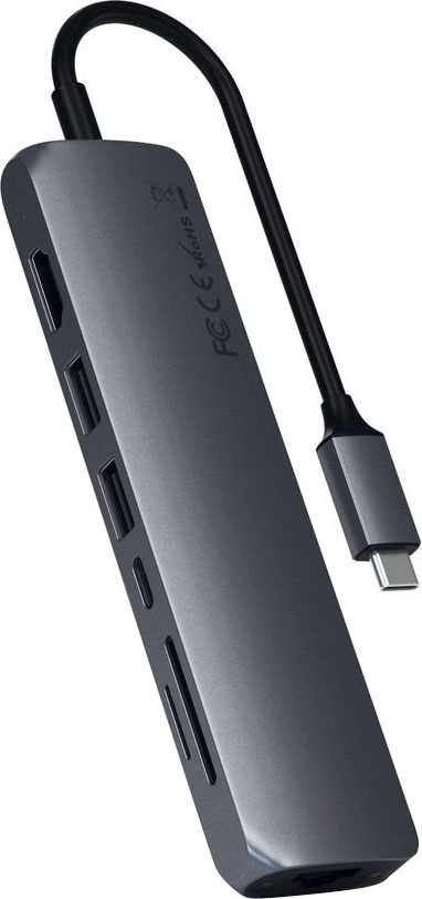 Satechi Notebook-Adapter »Type-C Multi-Port Hub 4K Ethernet Slim«