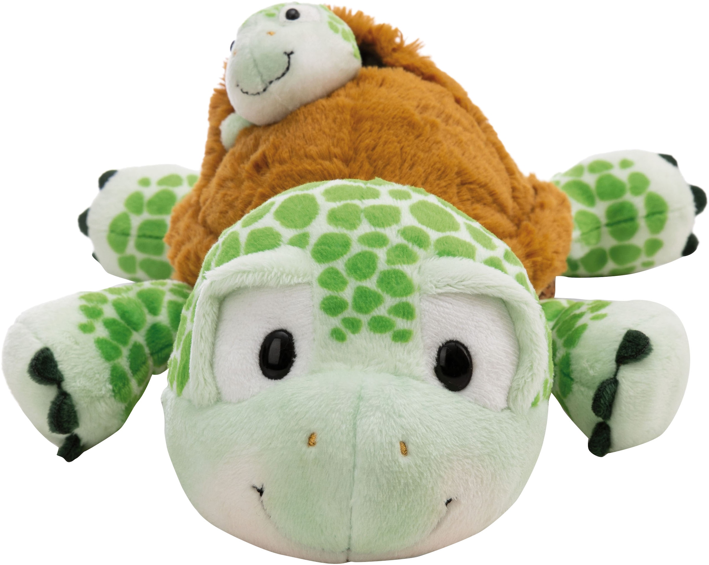 Nici Kuscheltier »Homies, Schildkröte mit Baby, 28cm liegend«