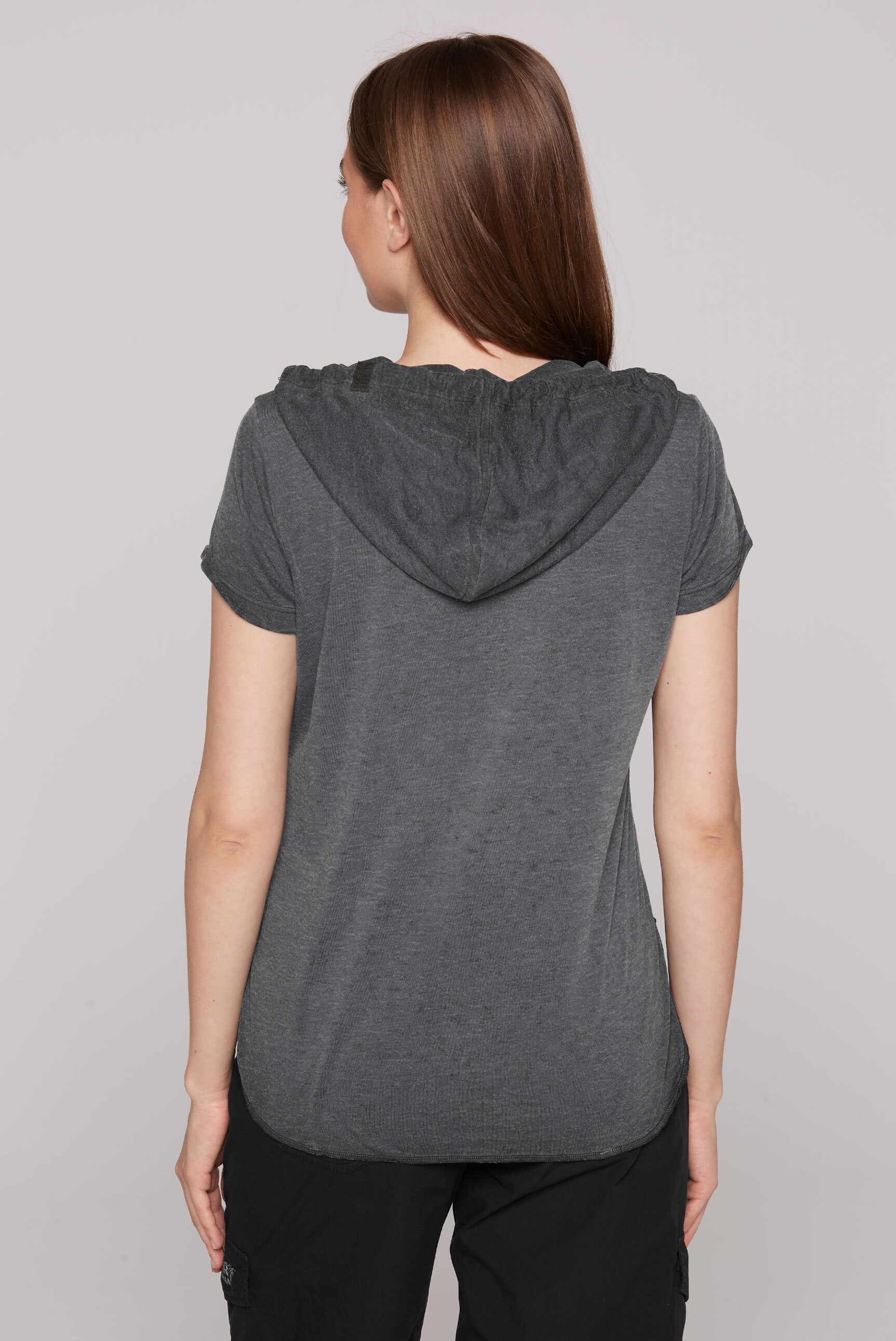 SOCCX Rundhalsshirt, mit Ausbrenner-Effekten