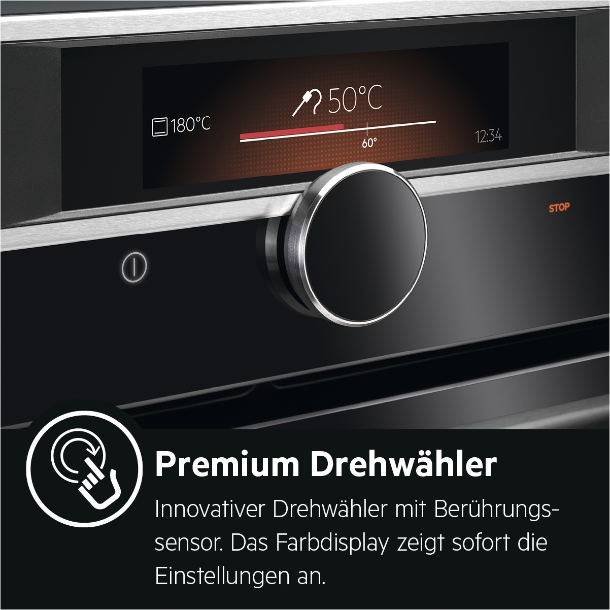 AEG Einbaubackofen  »BSE99823BM«, SteamPro - Dampf- & Sous Vide-Garen, Kerntemperatursensor, WiFi, Grill