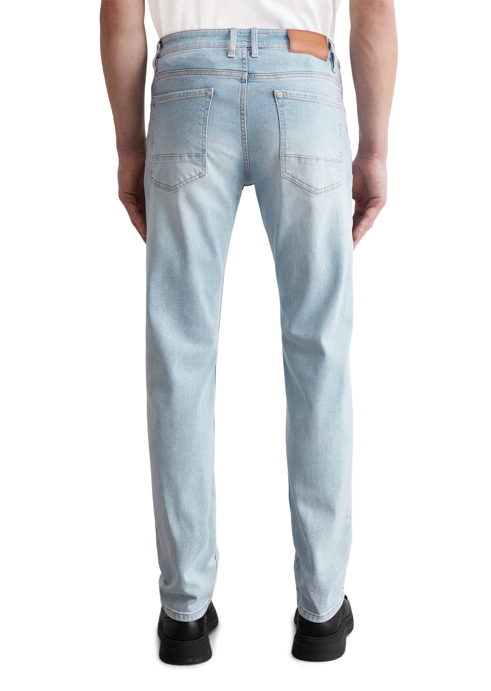 Thumbnail - Marc OPolo Regular-fit-Jeans "aus Authentic Blue Stretch Denim"
