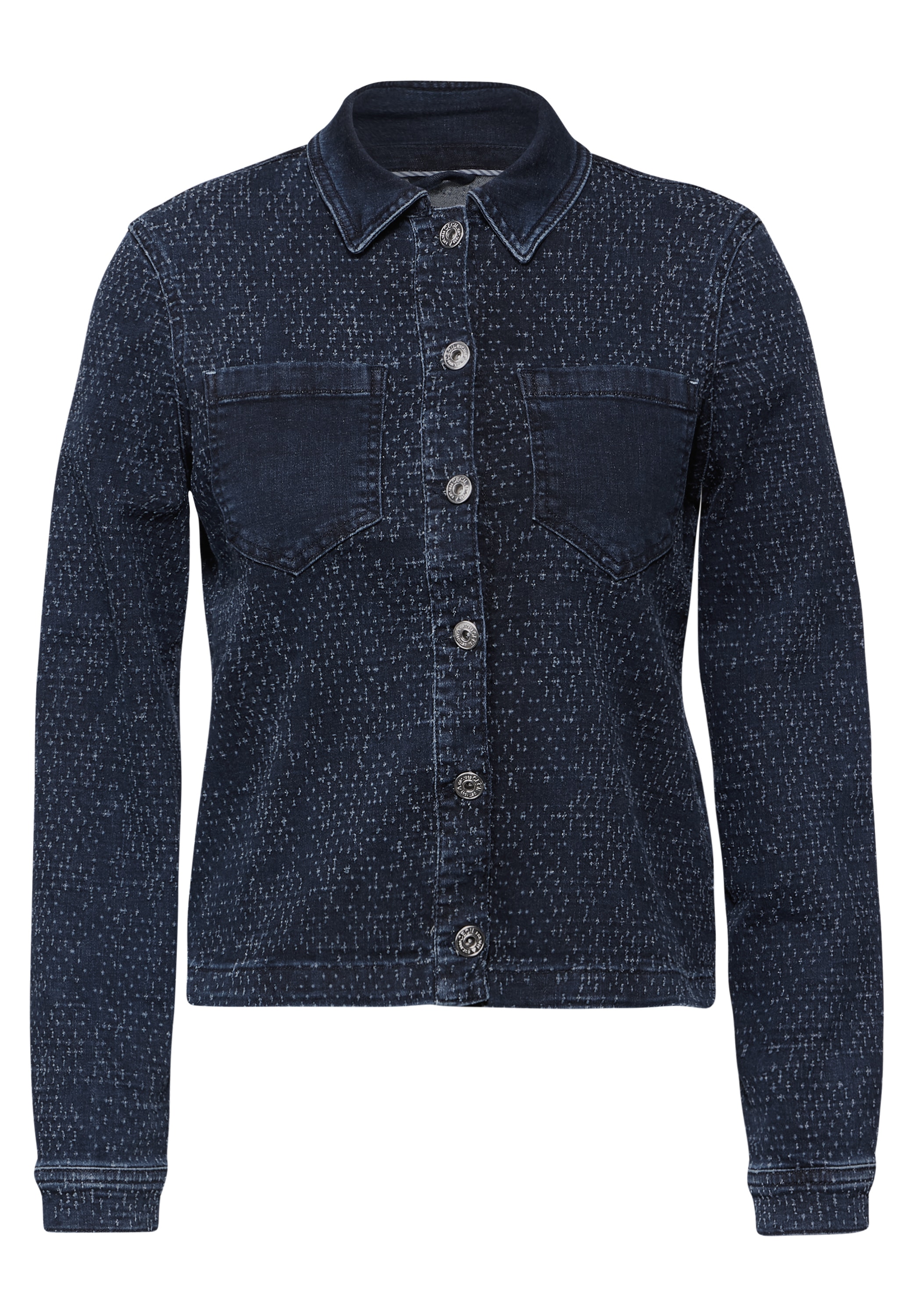 Cecil Jeansjacke, ohne Kapuze, mit Brusttaschen