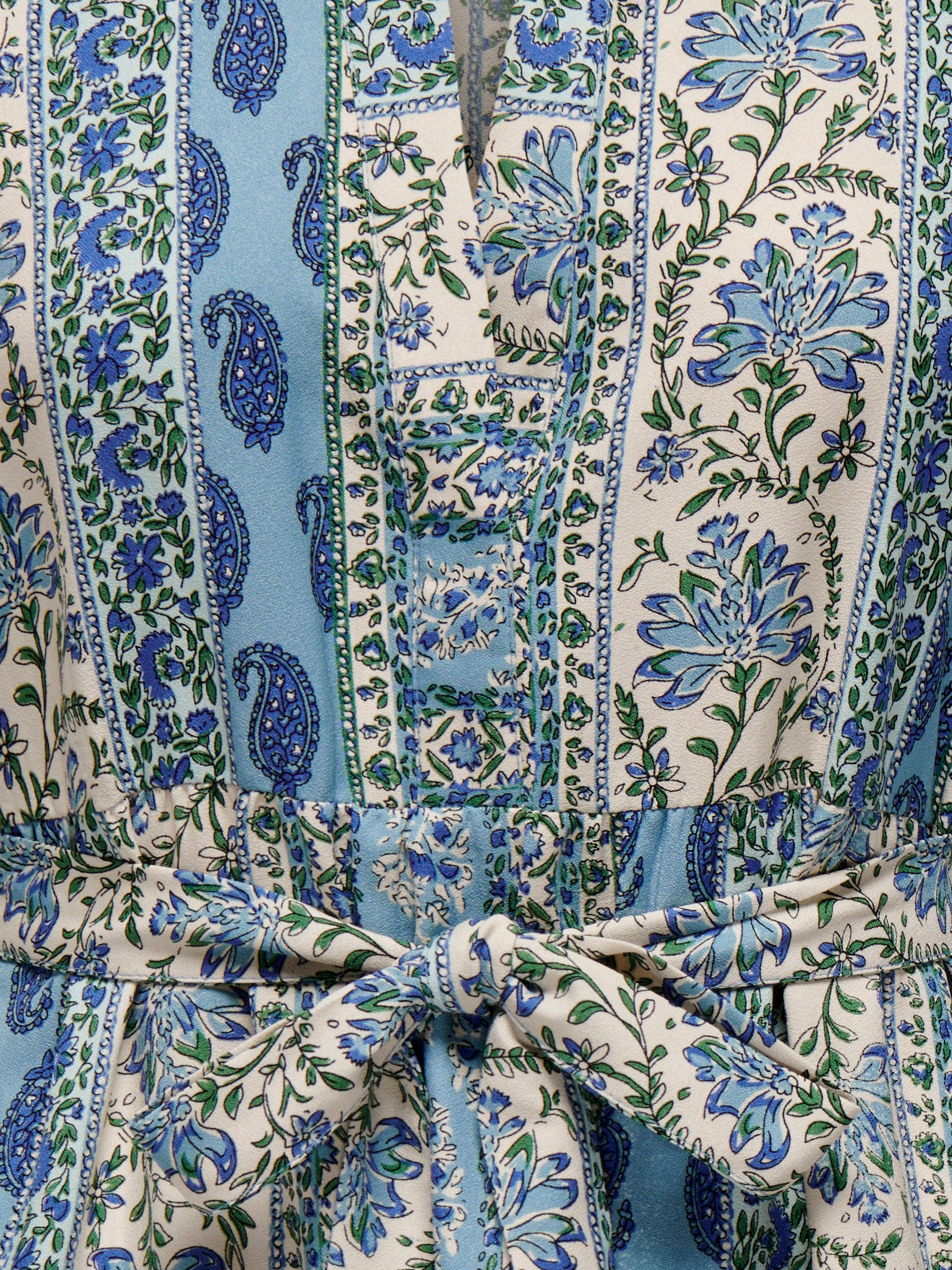 Thumbnail - ONLY Tunikakleid "ONLSINA LIFE 3/4 SHORT DRESS NOOS WVN" mit Volant