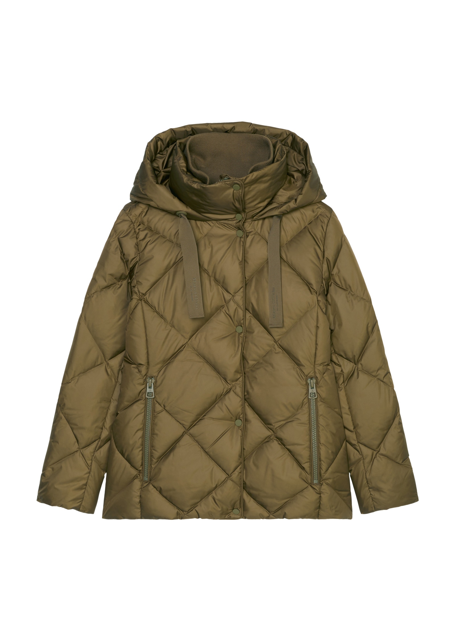 Marc O'Polo Outdoorjacke »mit kontrastfarbener Kapuze«