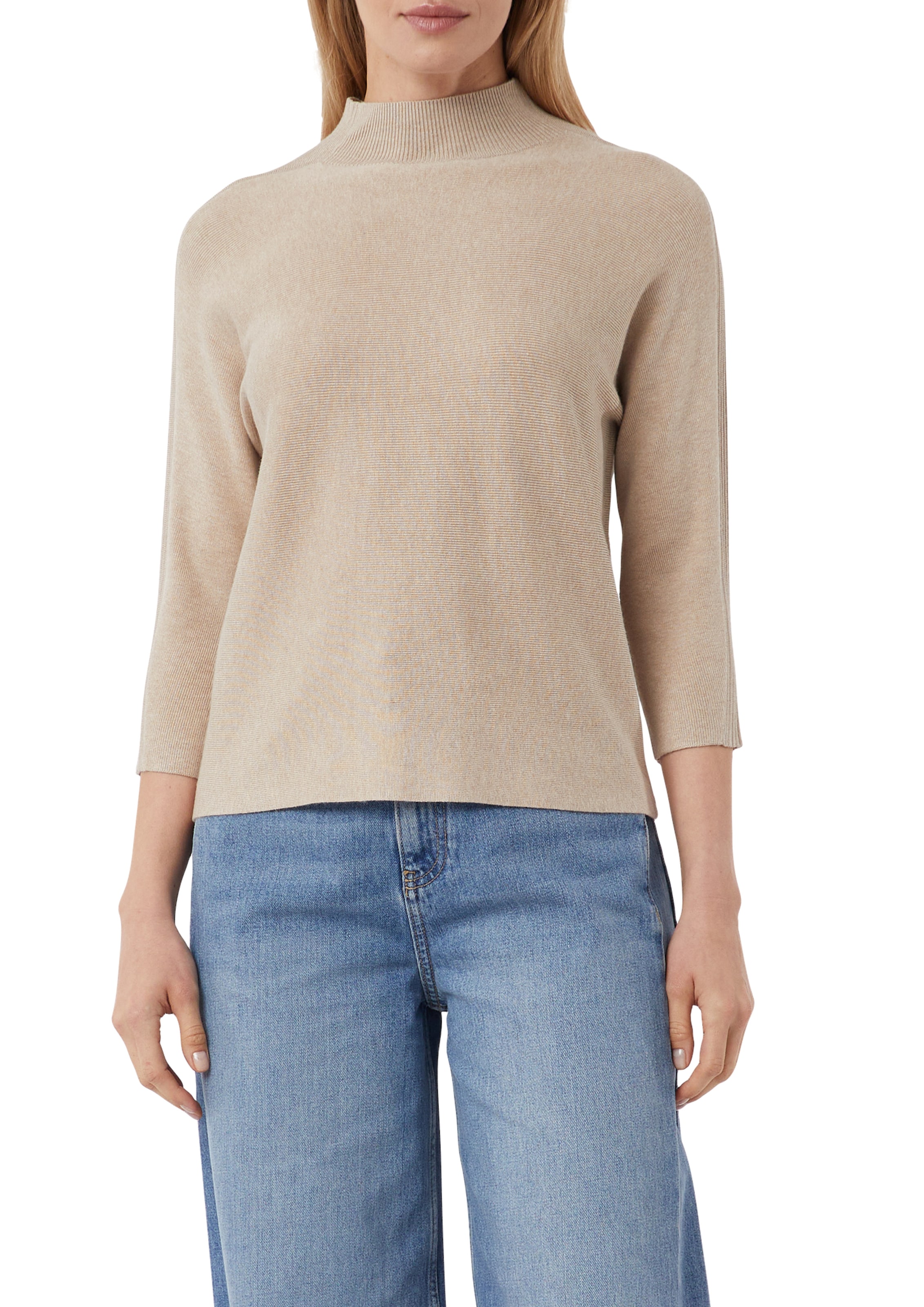 Comma Strickpullover mit Fledermausärmeln