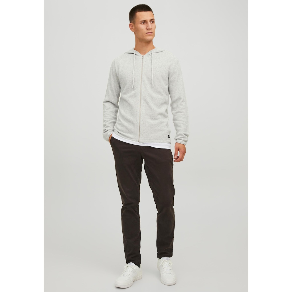 Jack & Jones Kapuzenstrickjacke »HILL KNIT CARDIGAN«