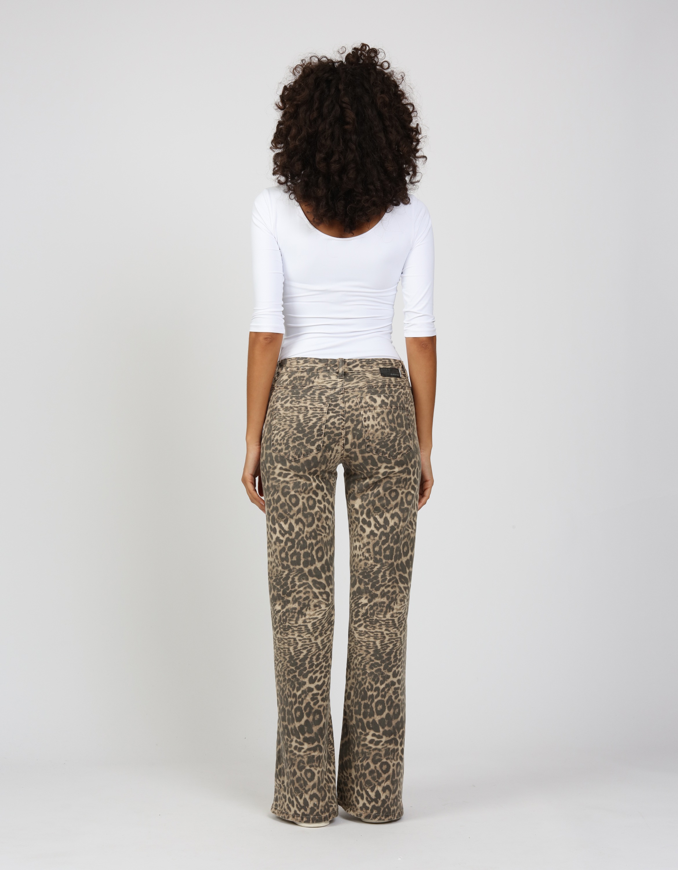 GANG Stoffhose »GANG Hosen Wide Fit 94JESSI FLARED«