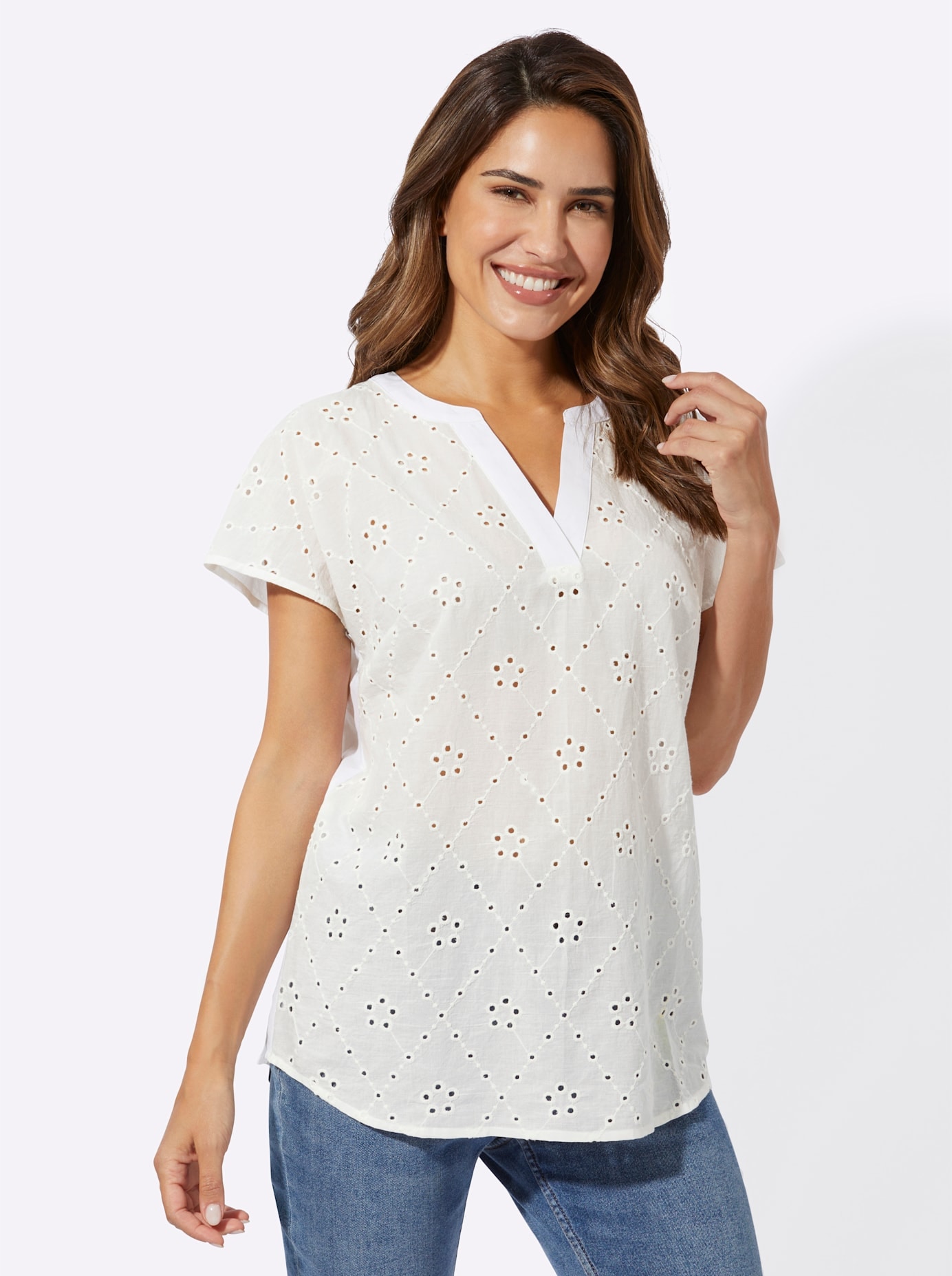 Classic Basics Schlupfbluse
