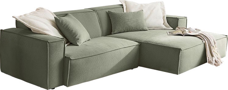 3C Candy Ecksofa "Matteo in elegant, kubischer Formensprache, bequem, L-For günstig online kaufen