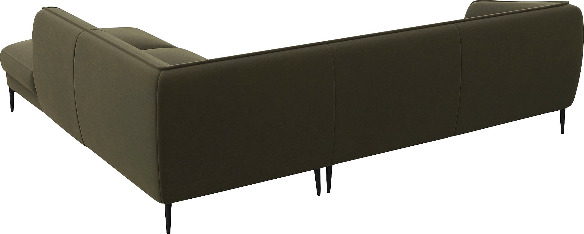 FLEXLUX Ecksofa »Belle Designsofa, L-Form, B/T 268/209 cm«, Skandinavisches Design, In hochwertiger Verarbeitung