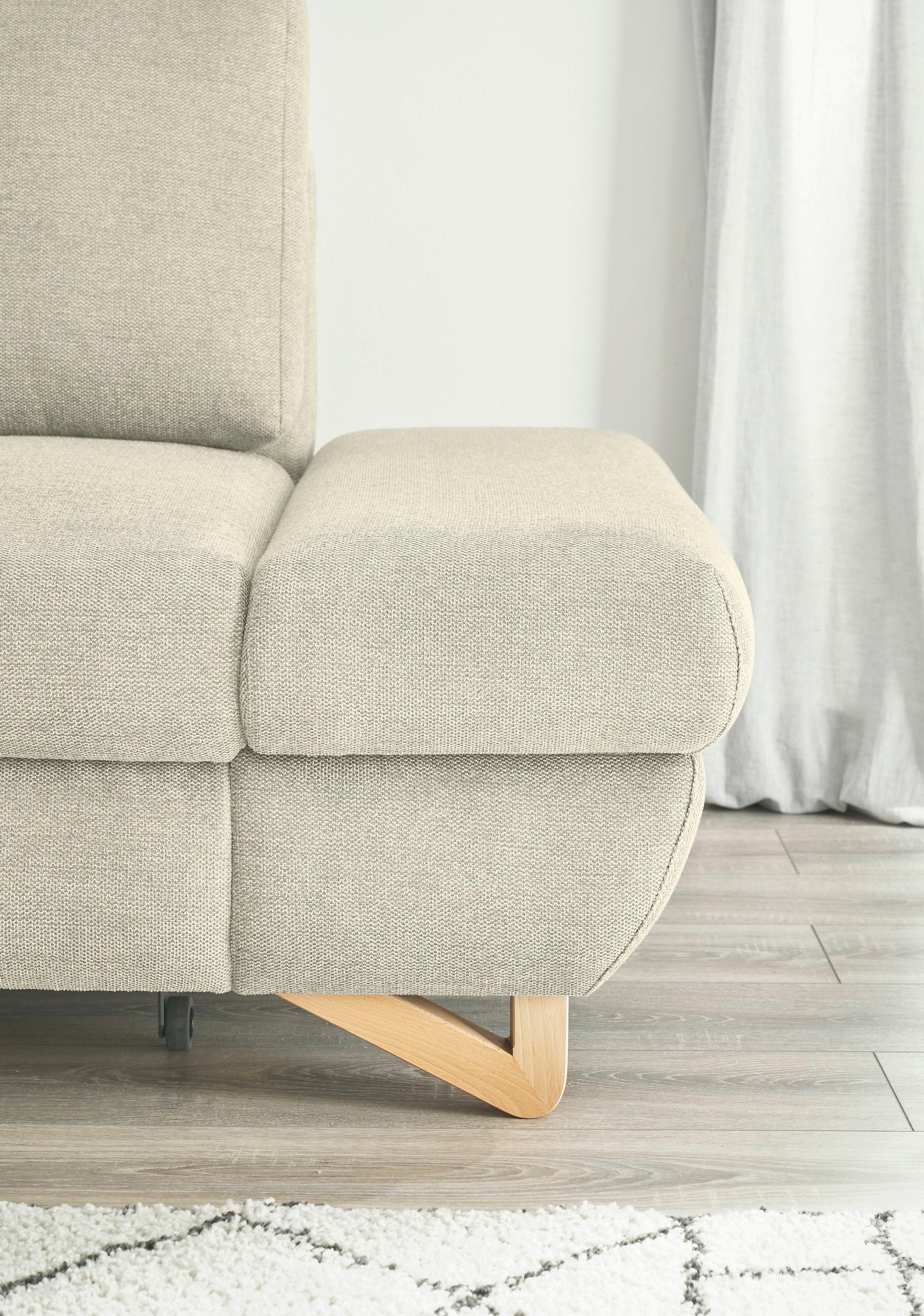 INOSIGN Ecksofa »City/Giron, L-Form,«, verstellbare Armlehnen mit Rasterfunktion