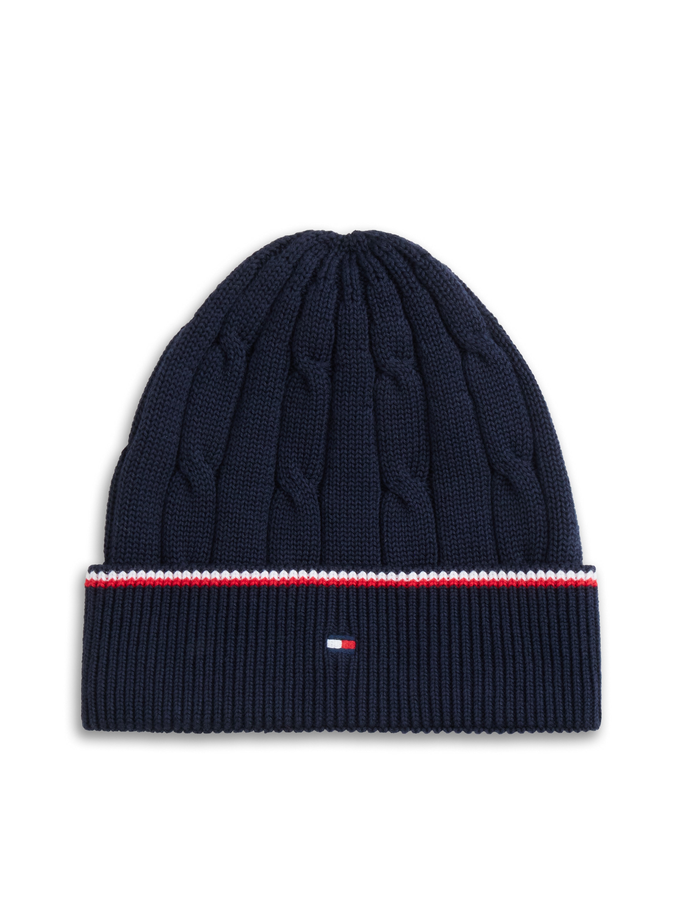 Tommy Hilfiger Beanie "ESSENTIAL BEANIE AND SCARF SET" Mütze mit Schal