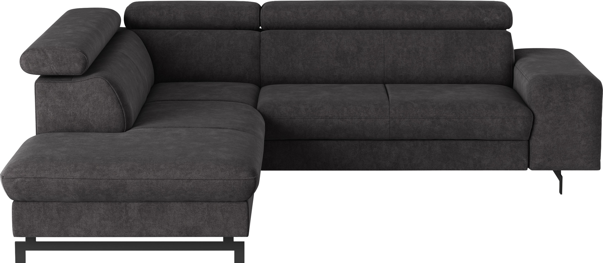 Thumbnail - COTTA Ecksofa "Emma L-Form" mit Kopfteilverstellung, wahlweise mit Bettfunktion & Bettkasten