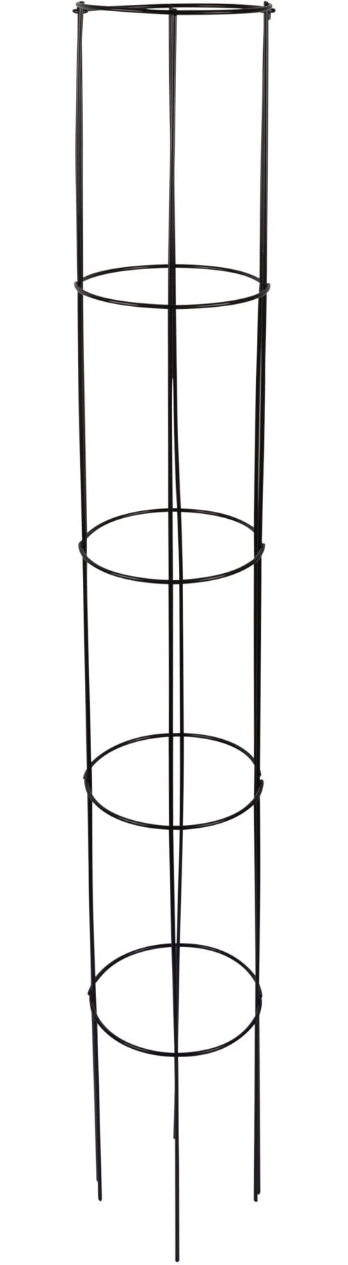 Windhager Rankgitter "aus pulverbeschichtetem Stahl, Ranksäule 2-teilig" zum Stützen von Blumen, Pflanzen, erhältlich in 125, 150 oder 175 cm