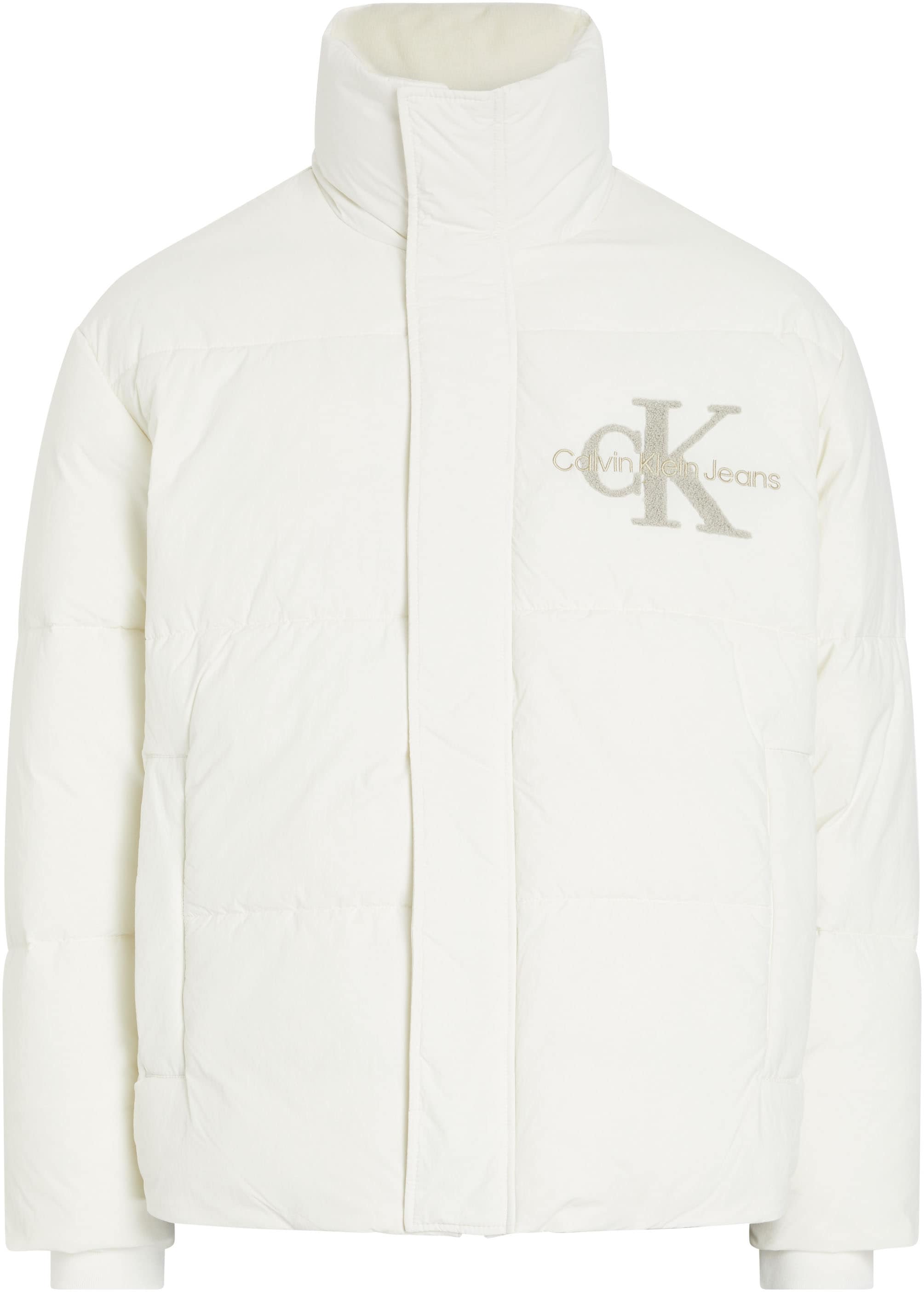 Calvin Klein Jeans Outdoorjacke "CHENILLE PUFFER", mit Logopatch günstig online kaufen