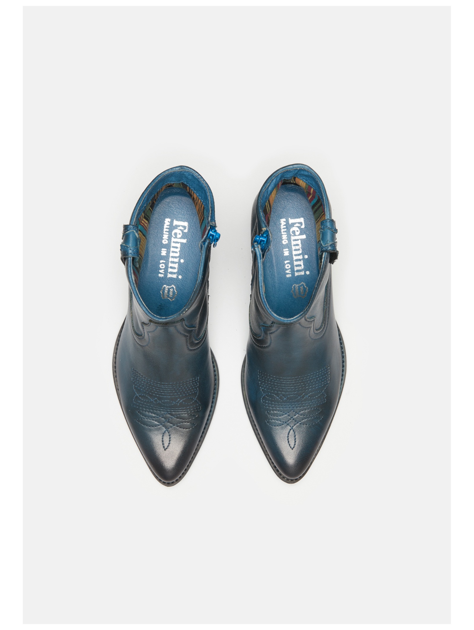 Felmini Bikerboots »Felmini Stiefelette Leder«