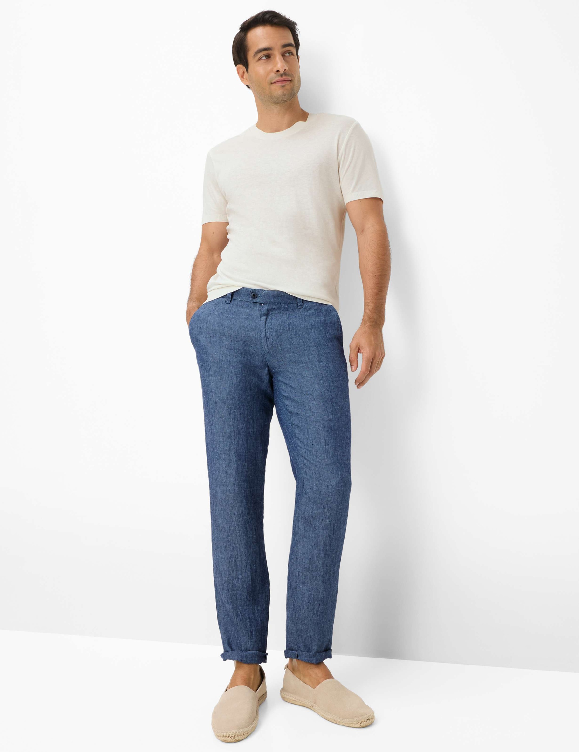 BRAX FABIO Chino Pants Sky Blue 40 2