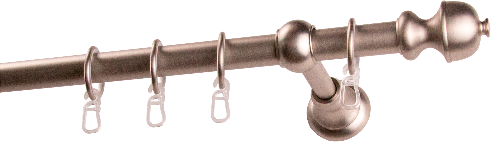 GARESA Gardinenstange "ANDREA" Ø 20 mm 1 läufig-läufig Wunschmaßlänge Vorha günstig online kaufen