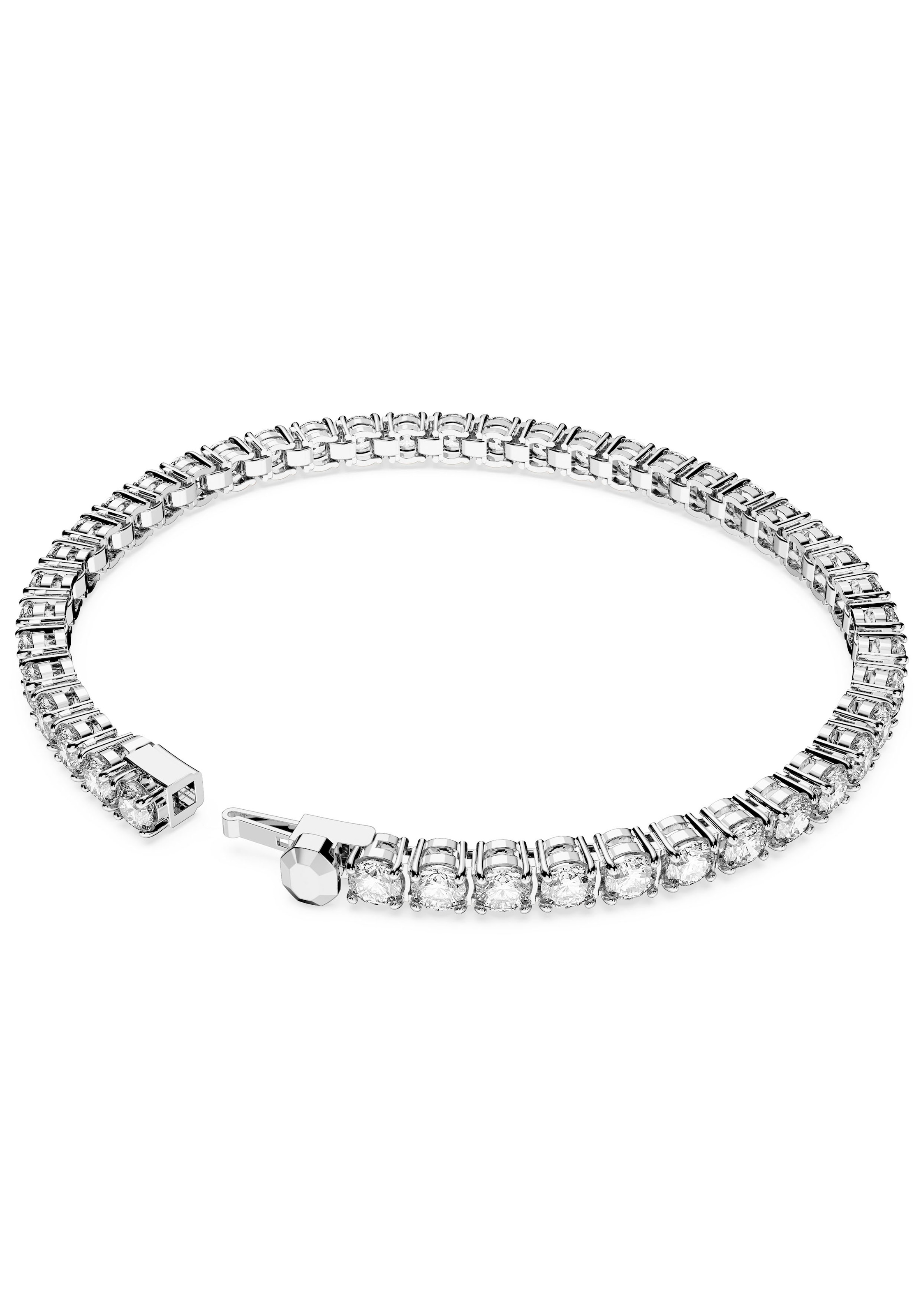 Swarovski Tennisarmband »Matrix, 5648934, 5693927, 5648936, 5657665, 5648927, 5648930, 5657657«, mit Swarovski® Zirkonia (synth.)