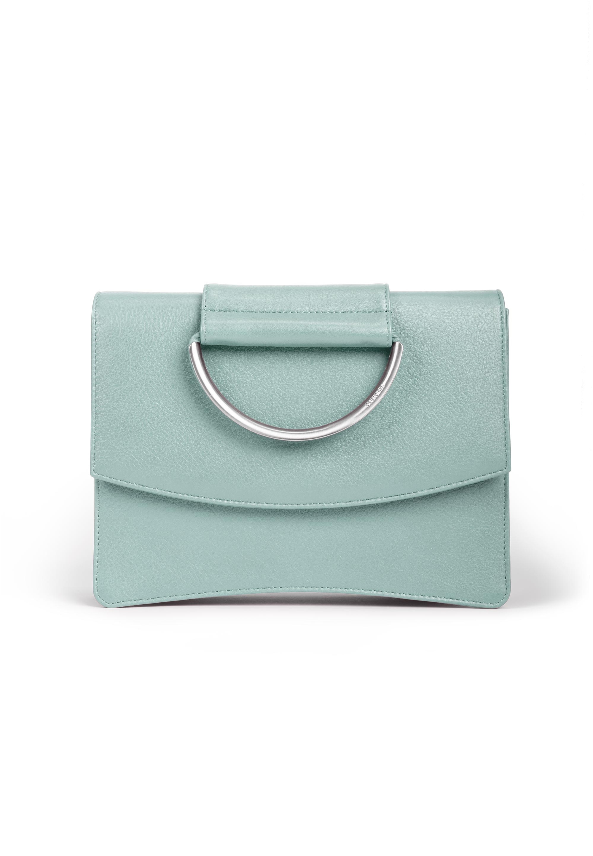 GRETCHEN Schultertasche "Oyster Clutch Three", aus italienischem Kalbsleder günstig online kaufen