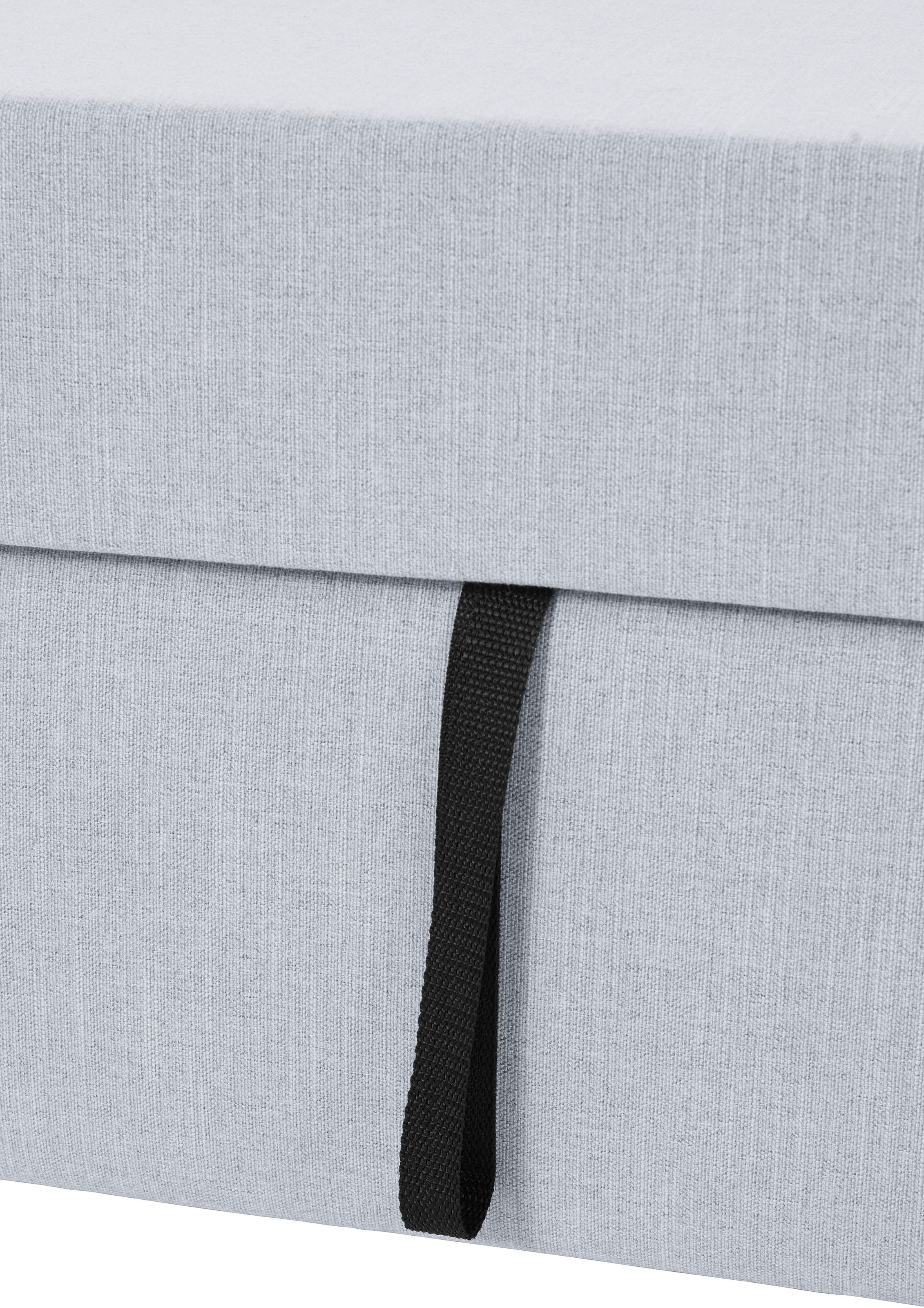 OTTO products Wohnlandschaft »Grazzo U-Form«, hochwertige Stoffe aus recyceltem Material, Steppung im Sitzbereich