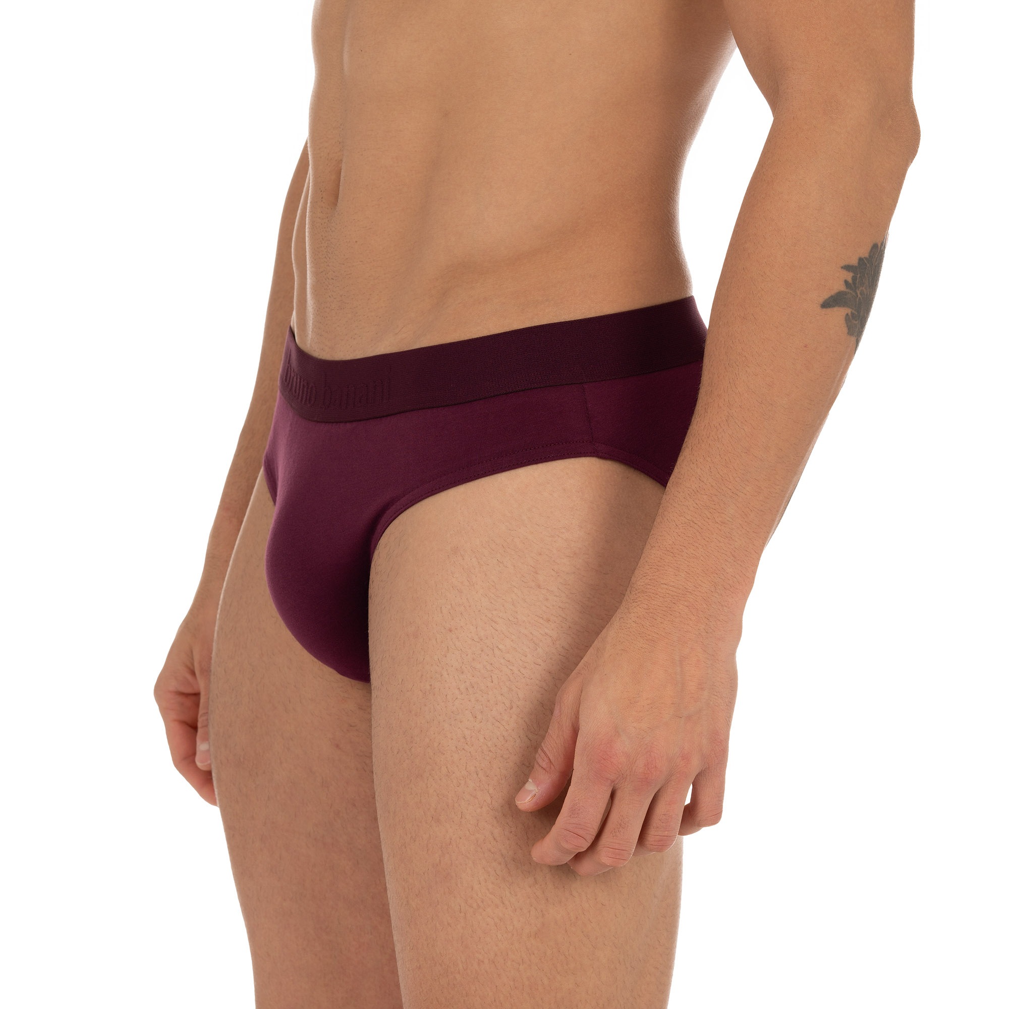 Bruno Banani Slip »Flowing«, (2er Pack), mit Logobund