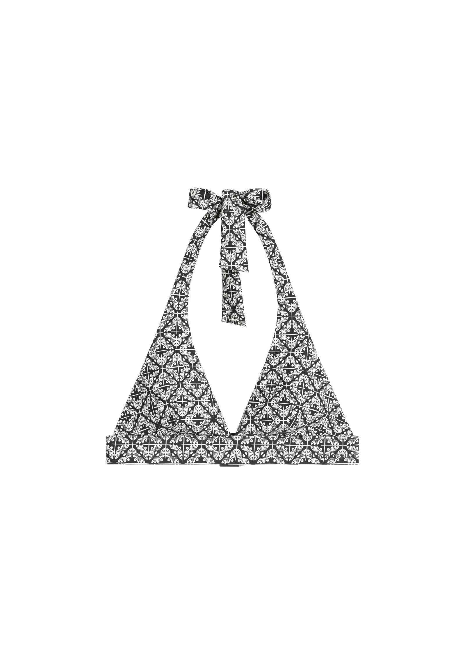Marc OPolo Triangel-Bikini-Top "Geo Capsule", tiefer V-Ausschnitt, Neckhold günstig online kaufen