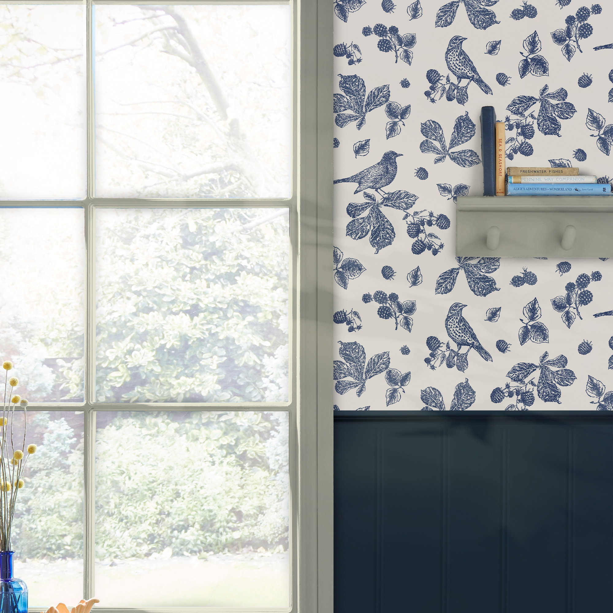 Joules Vliestapete »Blackberry Bird« Design T...
