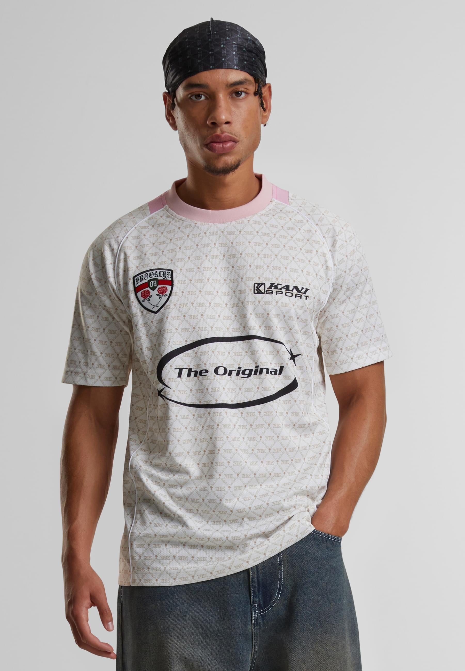 Karl Kani T-Shirt »Karl Kani KM251-004-1 Kani Sport Monogram Aop Trikot«, (1 tlg.)