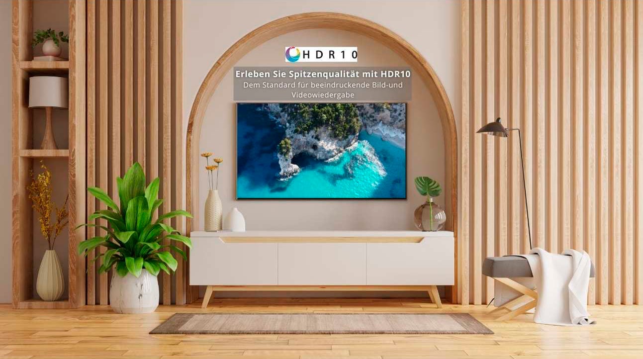 Toshiba QLED-Fernseher, 164 cm/65 Zoll, 4K Ultra HD, Smart-TV