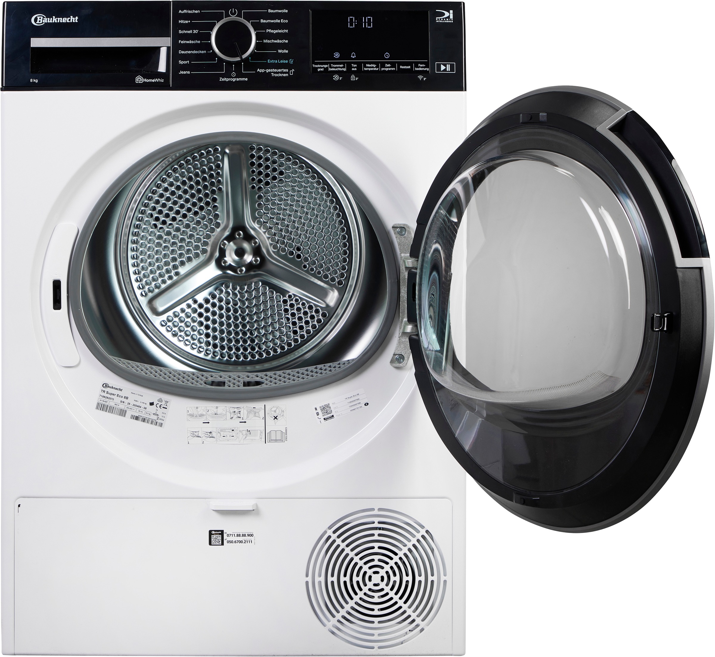 BAUKNECHT Wärmepumpentrockner "TR Super Eco 8B" Intelligentes Trocknen dank günstig online kaufen
