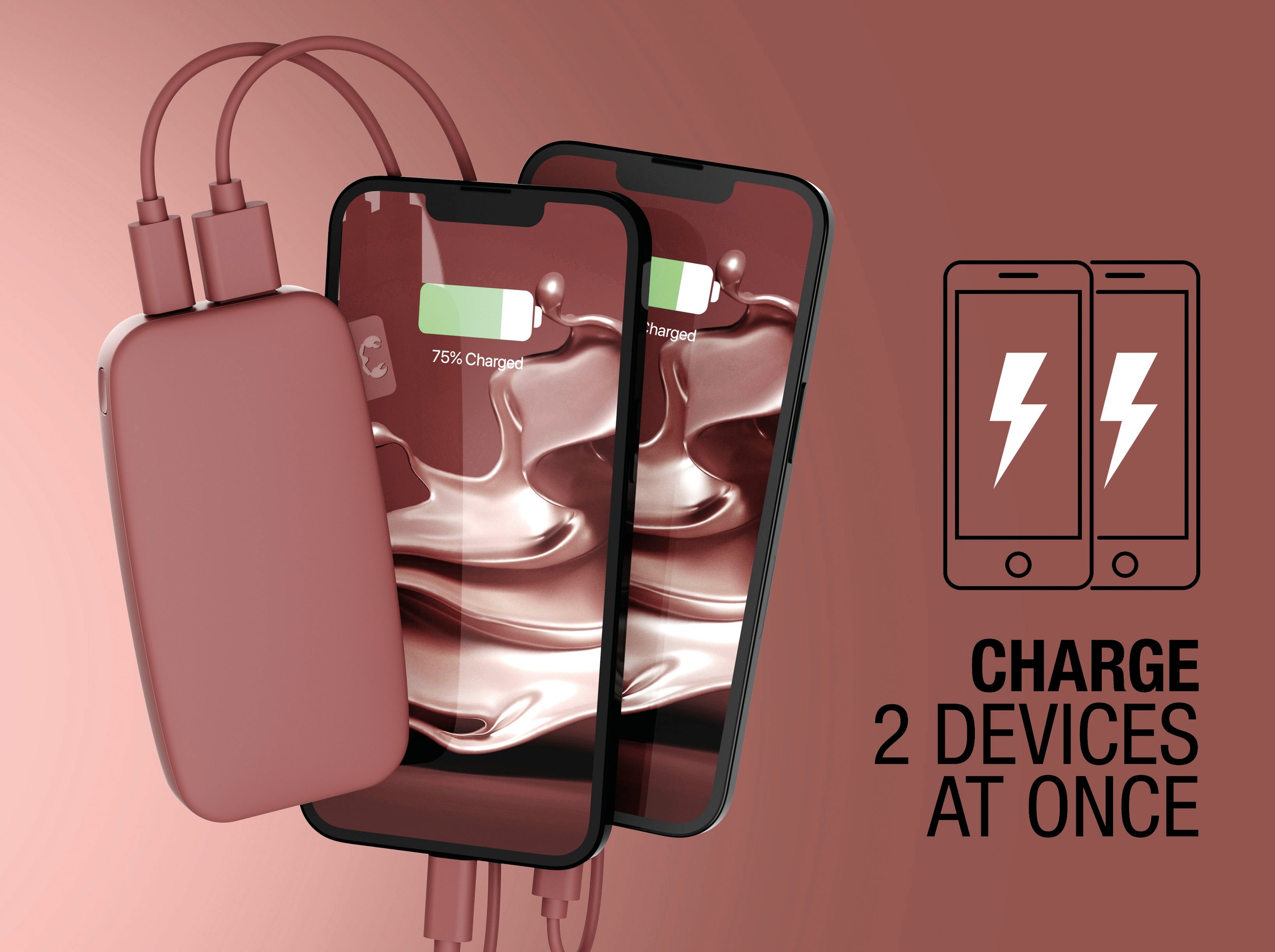 Fresh´n Rebel Powerbank »Power Pack 6000mAh mit USB-C, Fast Charge«, 5 V