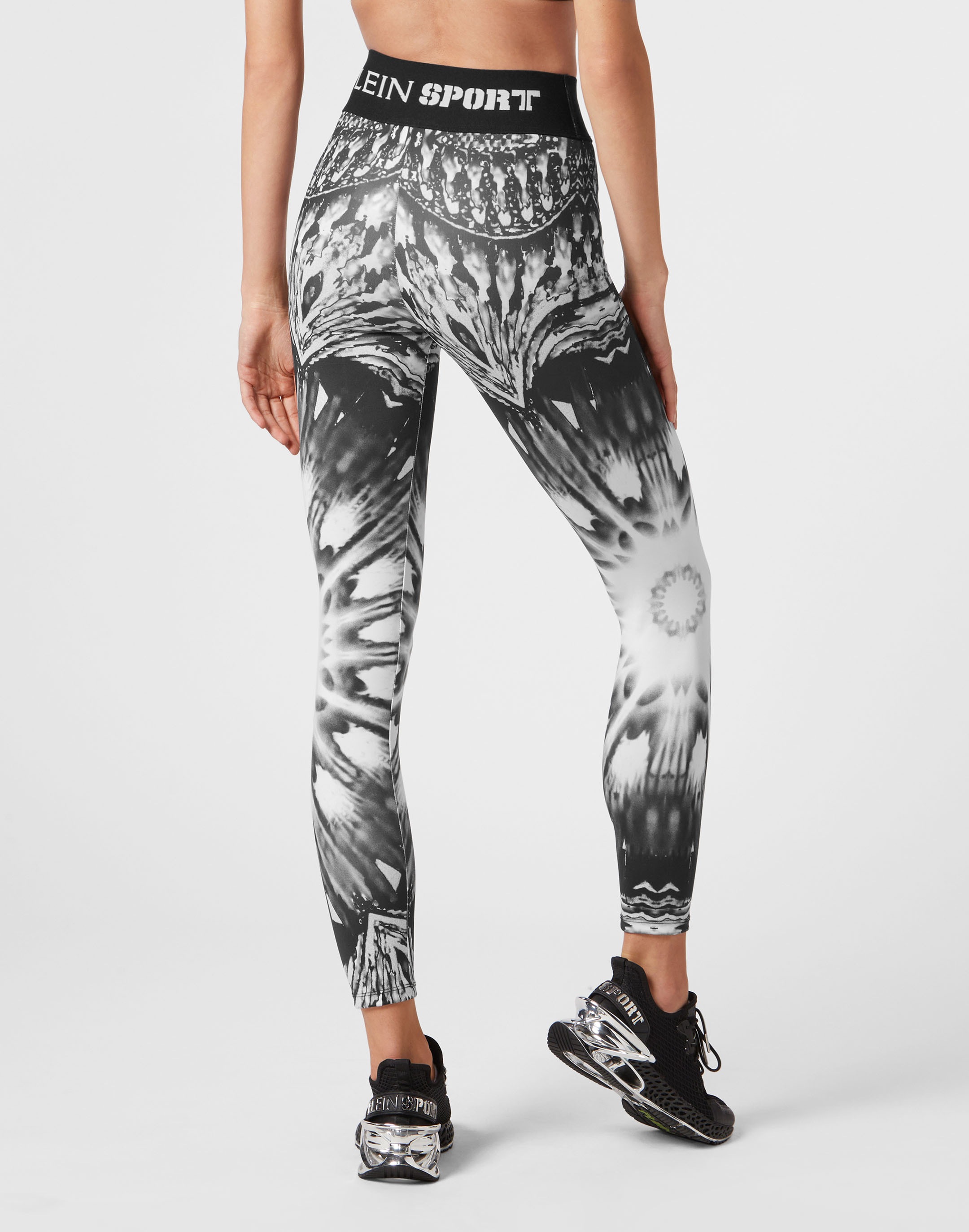 PLEIN SPORT Leggings »Optical Flower«