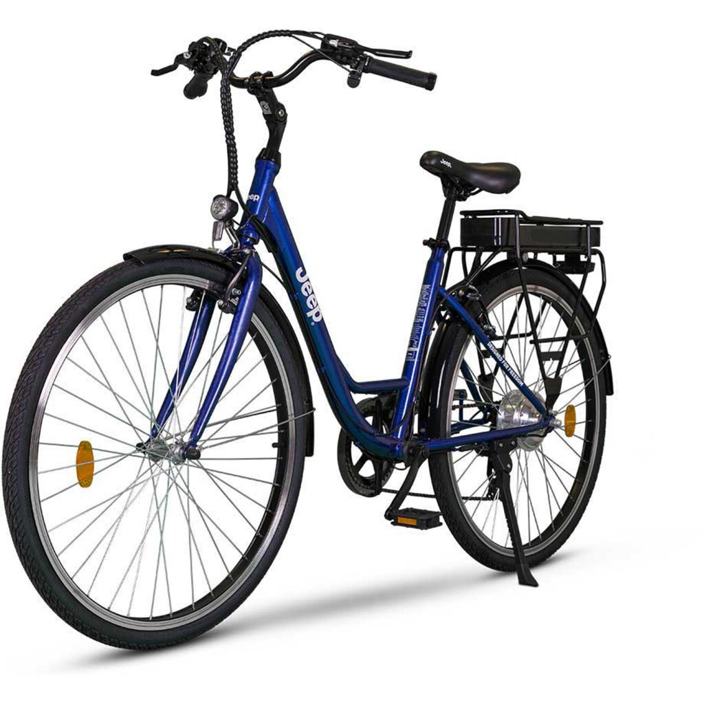 Jeep E-Bikes E-Bike »ECR 3005«, 6 Gang, Heckmotor 250 W, (mit Akku-Ladegerät)