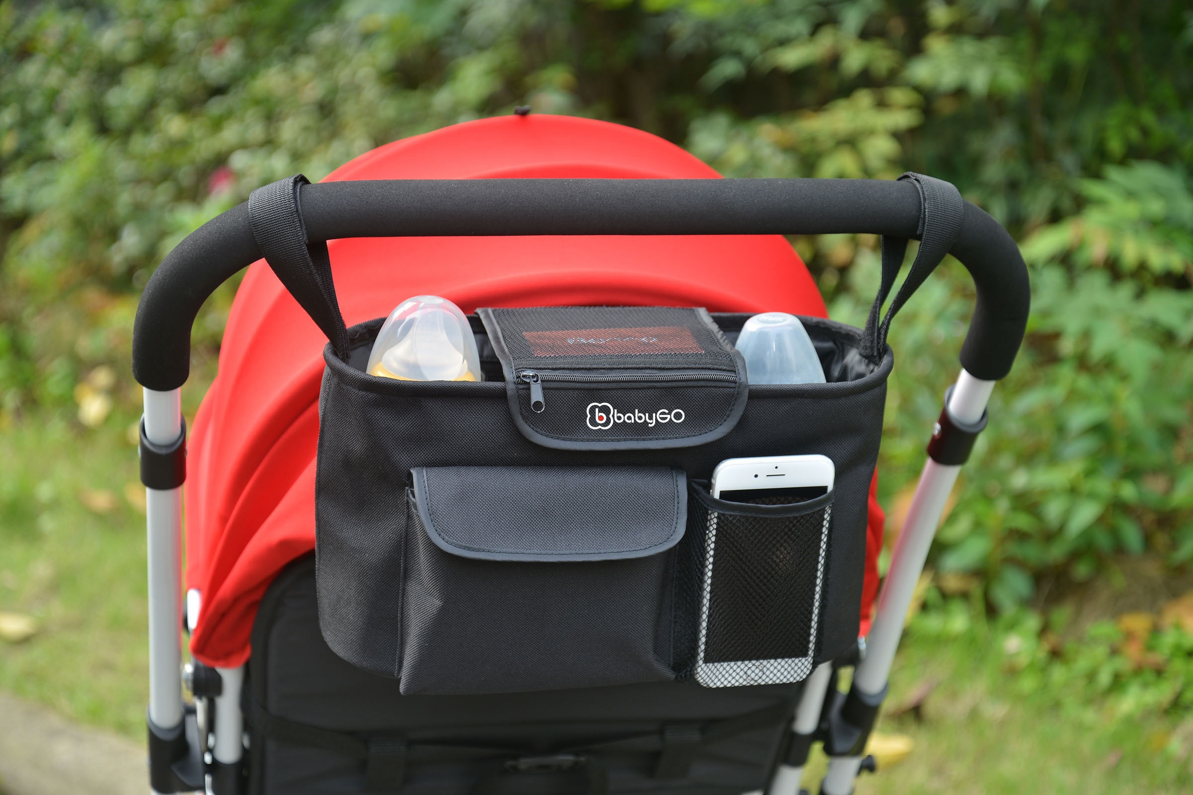 BabyGo Kinderwagen-Tasche »Kinderwagen Organizer«, für Kinderwagen, Sportwagen, Buggy
