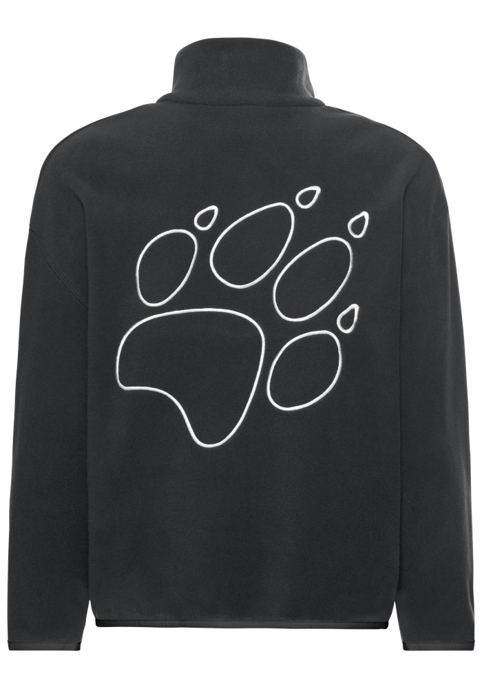 Jack Wolfskin Fleecepullover »TAUNUS 100 REBEL HZ K«, mit wärmendem Fleece, wasserabweisend, windabweisend, atmungsaktiv
