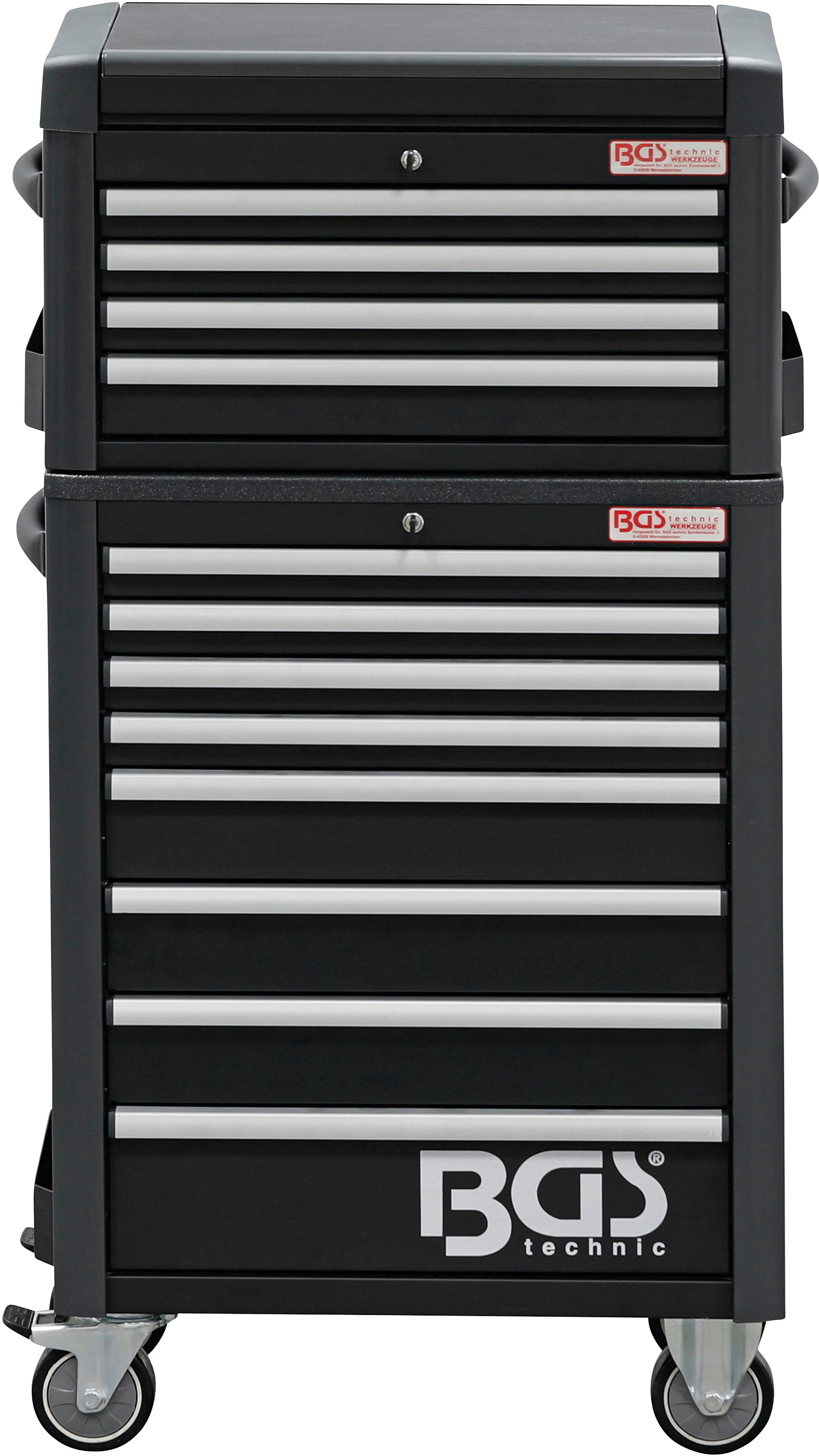 BGS Werkstattwagen »Profi Standard Maxi«, (263 tlg.), 12 Schubladen