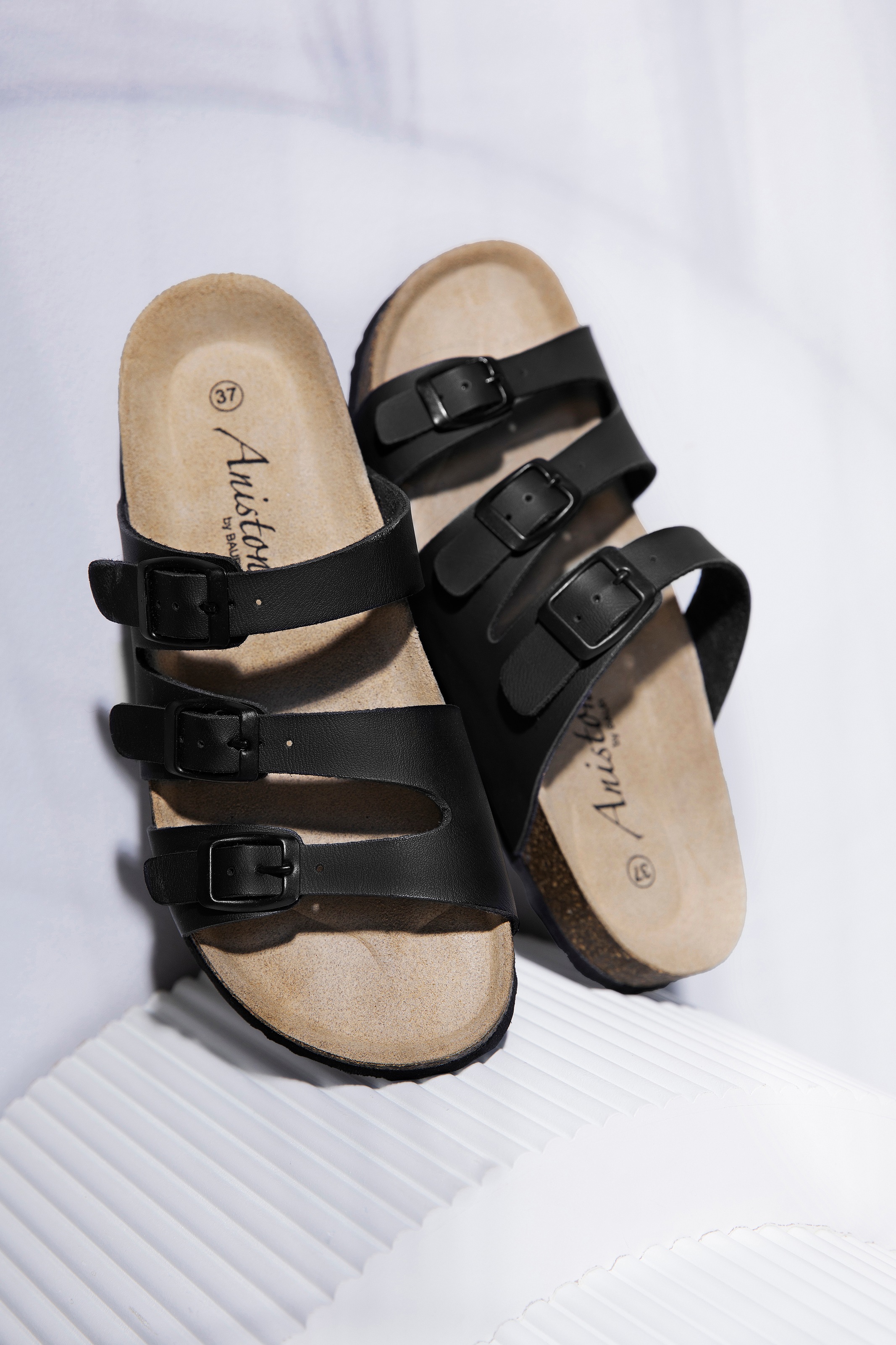 Aniston SHOES Pantolette Sommerschuh, Hausschuh, Schlappen, Strandschuh - N günstig online kaufen