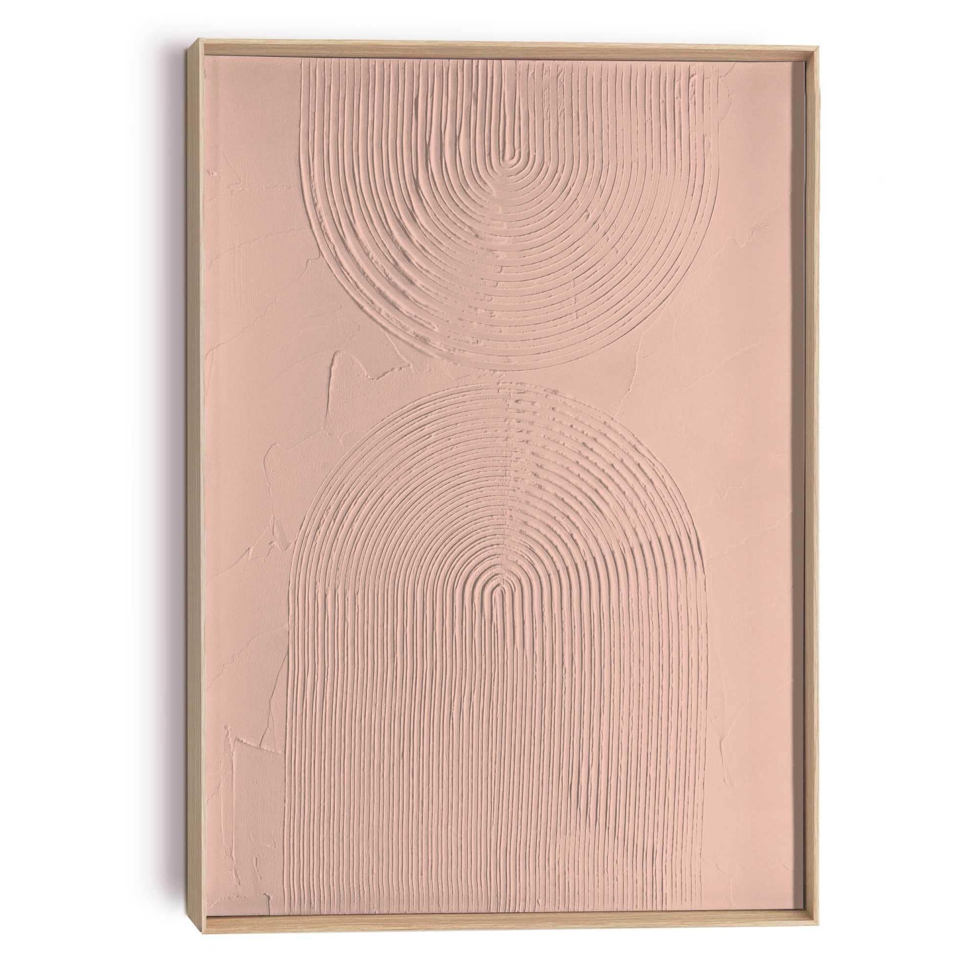 Reinders Wandbild "Bows - terra/nude", Wohnzimmer - Braun - MDF - Abstrakt günstig online kaufen